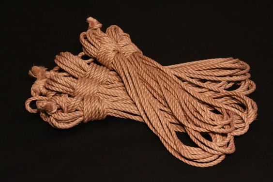 x5 8m hemp rope set (Undyed)