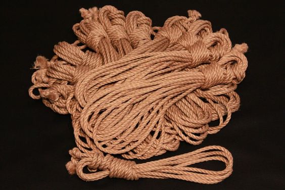 x10 8m hemp rope set (Undyed)