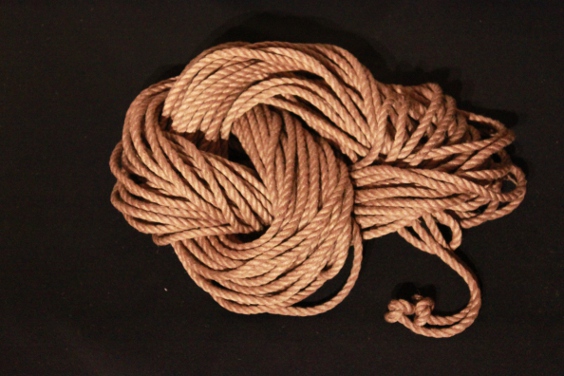 40m hemp rope (Undyed)